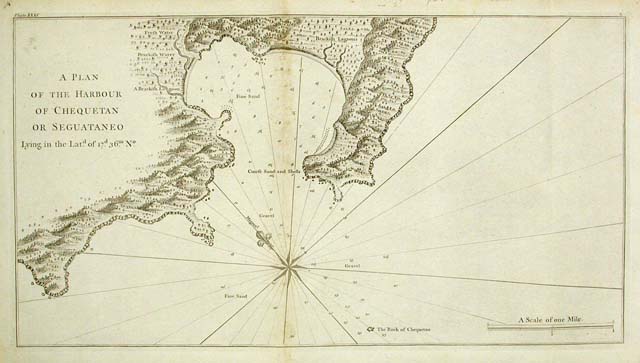 A plan of the harbour of Chequetan or Seguataneo