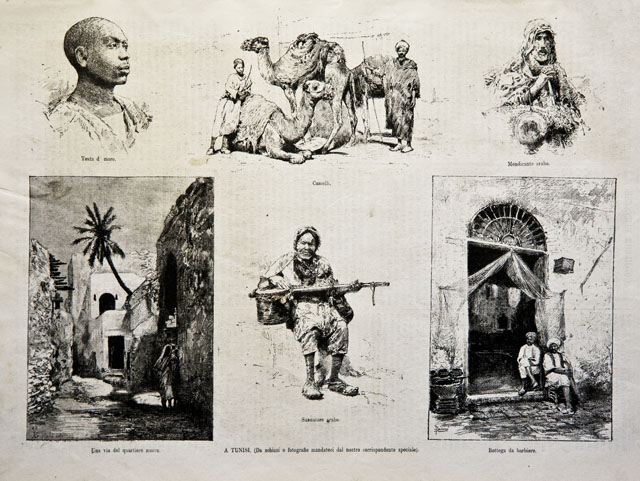 A Tunisi / Testa di moro / Camelli / Mendicante …