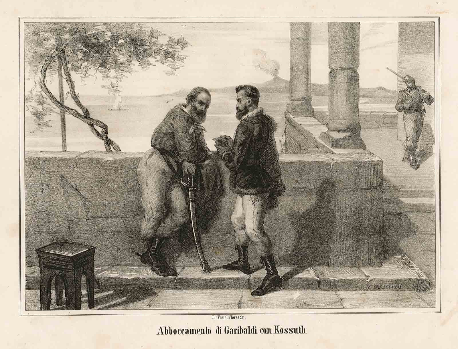 Abboccamento di Garibaldi con Kossuth