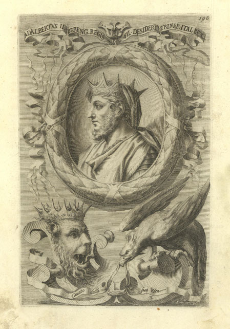 Adalbertus II, Bereng. regis fil. Desiderii trinep. Ital. rex