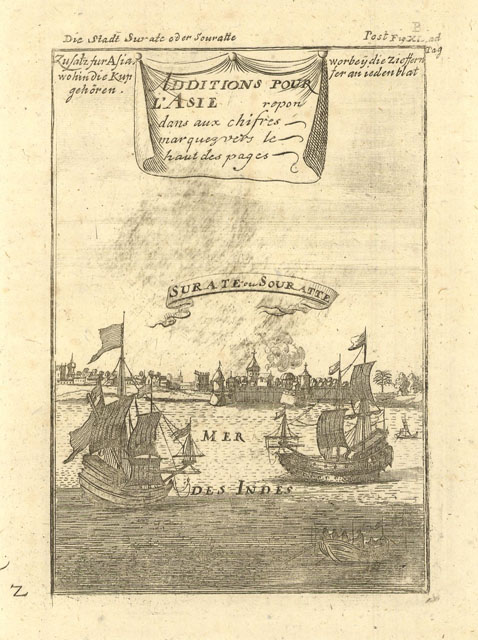 Additions pour l'Asie - Surate ou Souratte