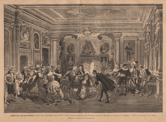Adriana Lecouvreur opera del maestro Francesco Cilea rappresentata al Teatro …