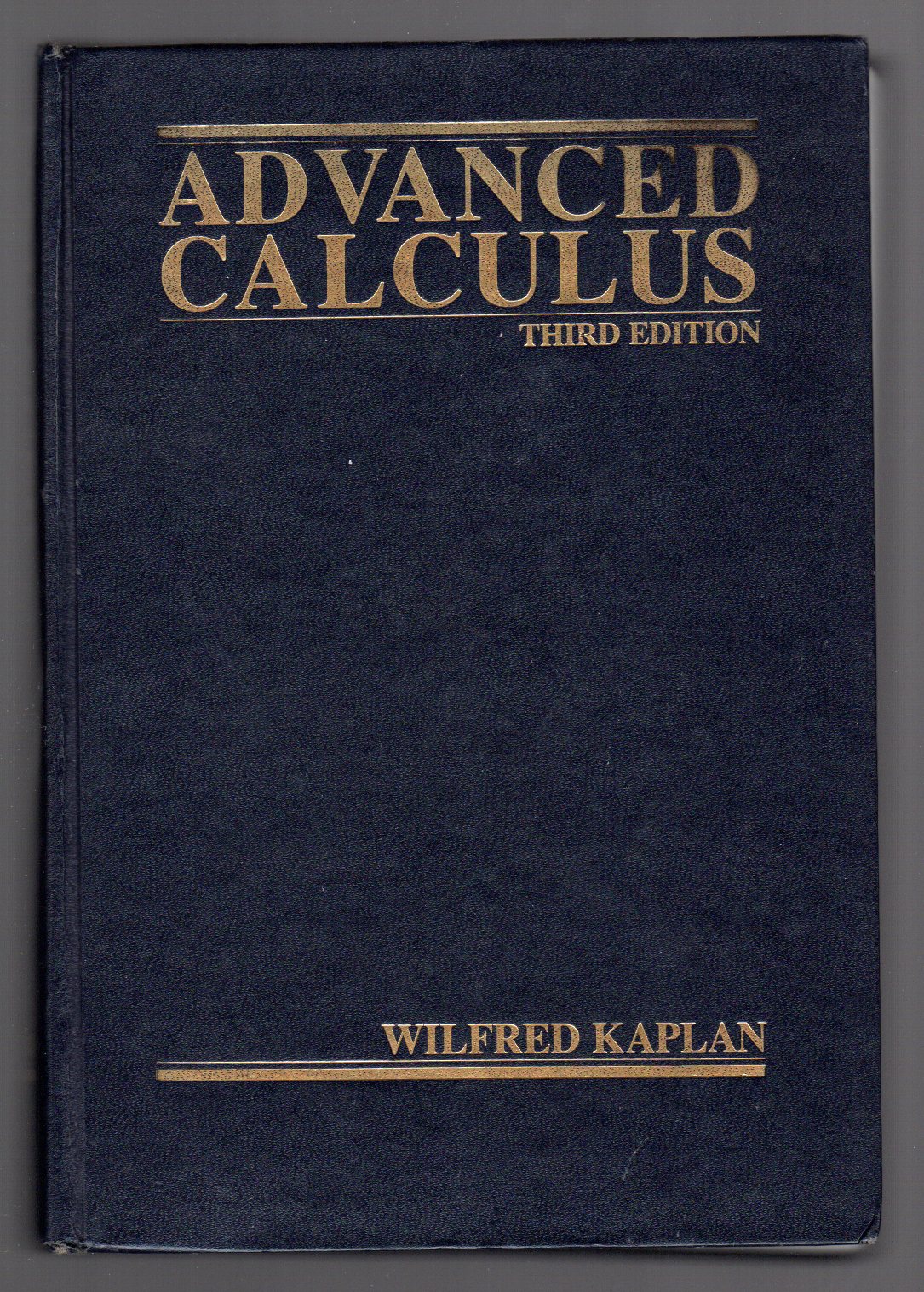 Advanced Calculus