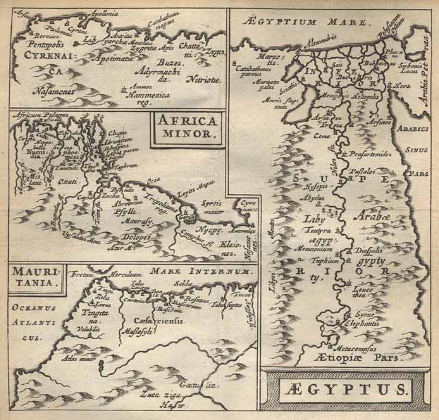 Africa Minor / Mauritania / Aegyptus