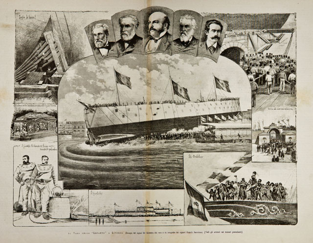 Al varo della “Lepanto” a Livorno