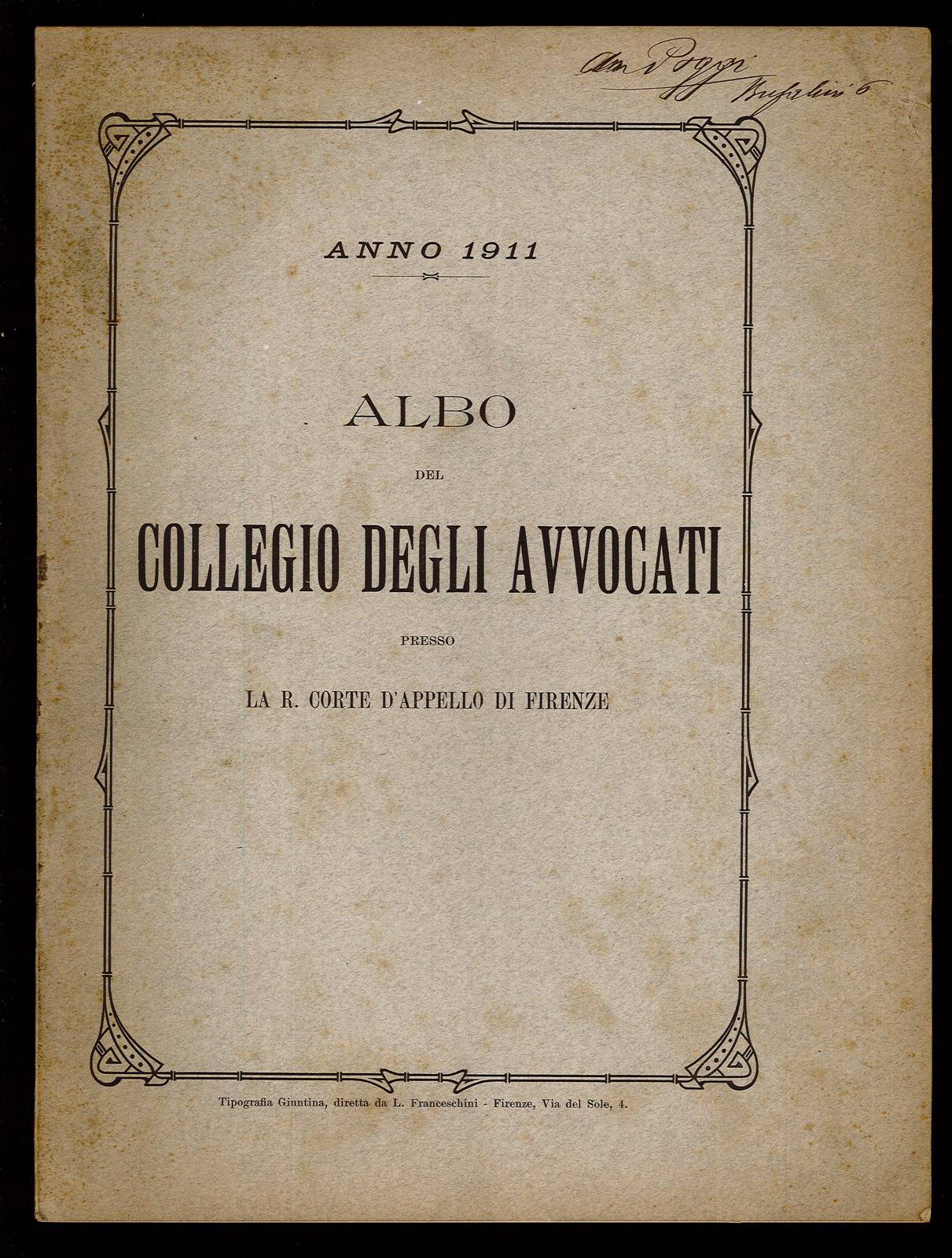 Albo del Collegio degli Avvocati presso la Corte d'Appello di …