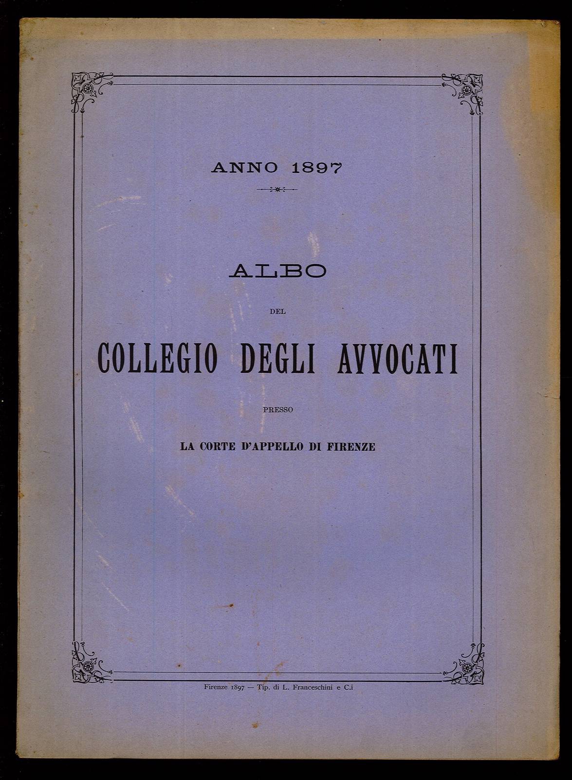 Albo del Collegio degli Avvocati presso la Corte d'Appello di …
