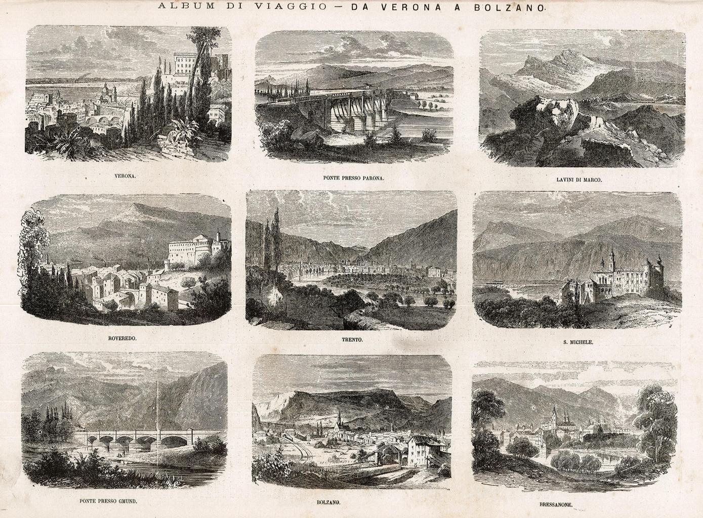 Album di viaggio - da Verona a Bolzano