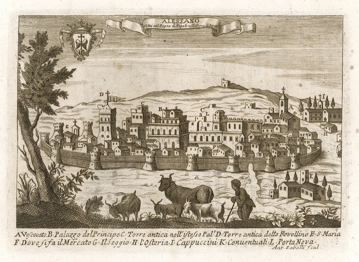 Alessano città nel Regno di Napoli