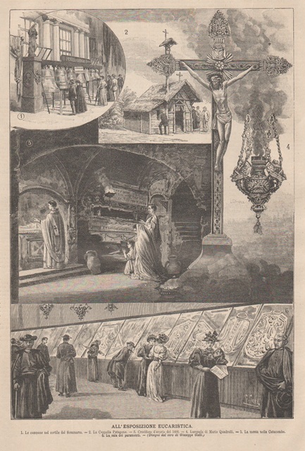 All’Esposizione Eucaristica