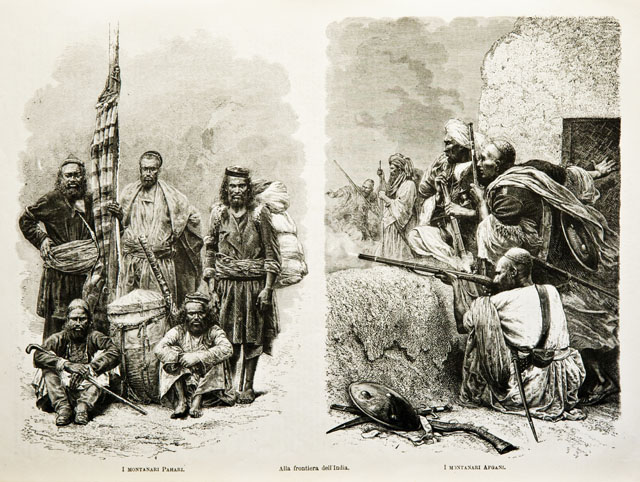 Alla frontiera dell’India.- I montanari Pahari.- I montanari Afgani