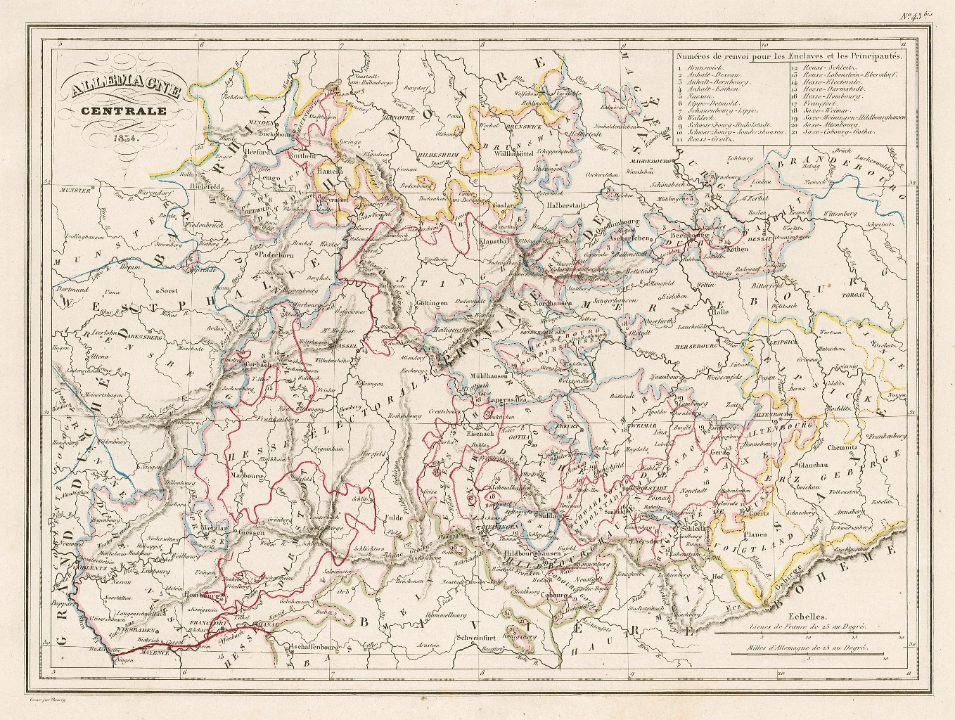 Allemagne Centrale 1834