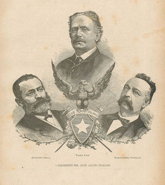 Alpi e Appennini - I presidenti del Club Alpino Italiano
