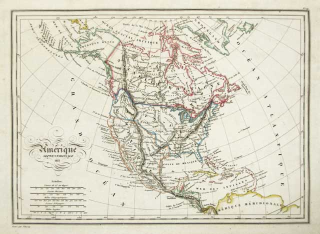 Amerique Septentrionale 1835
