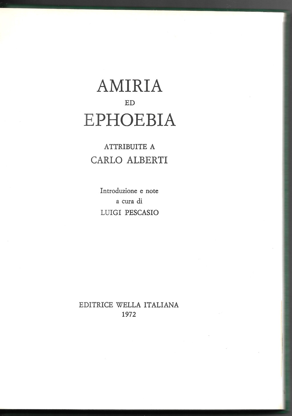 Amira ed Ephoebia