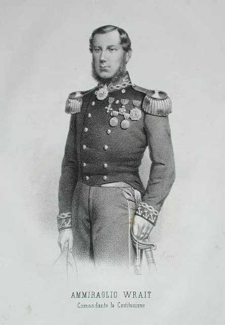 Ammiraglio Wrait / Comandante la Costituzione