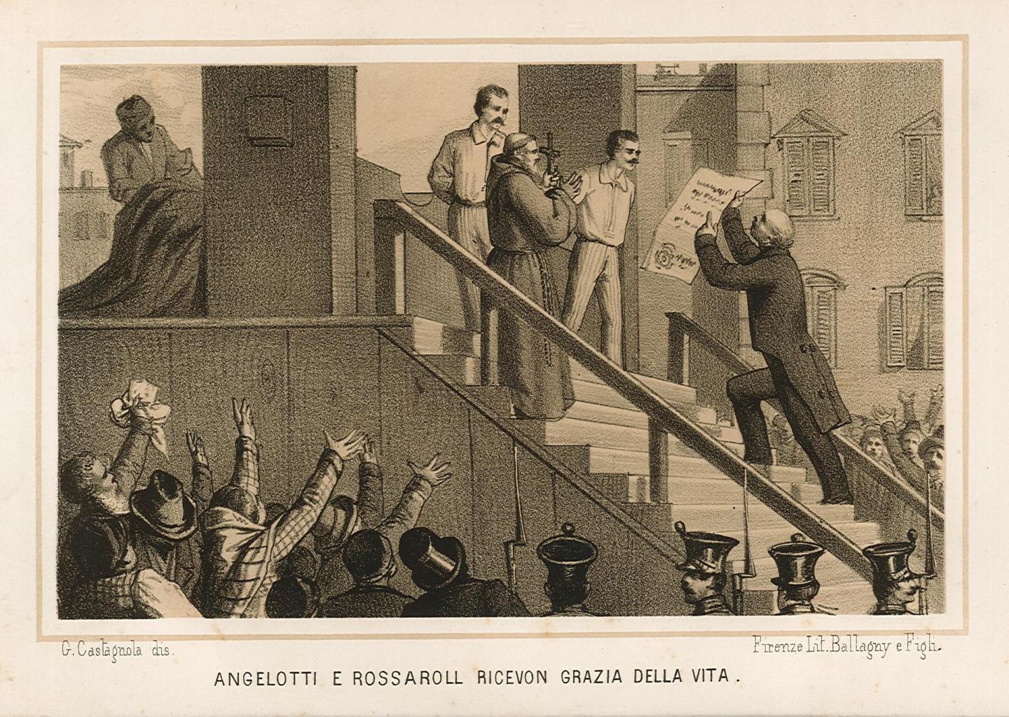 Angelotti e Rossaroll ricevon grazia della vita