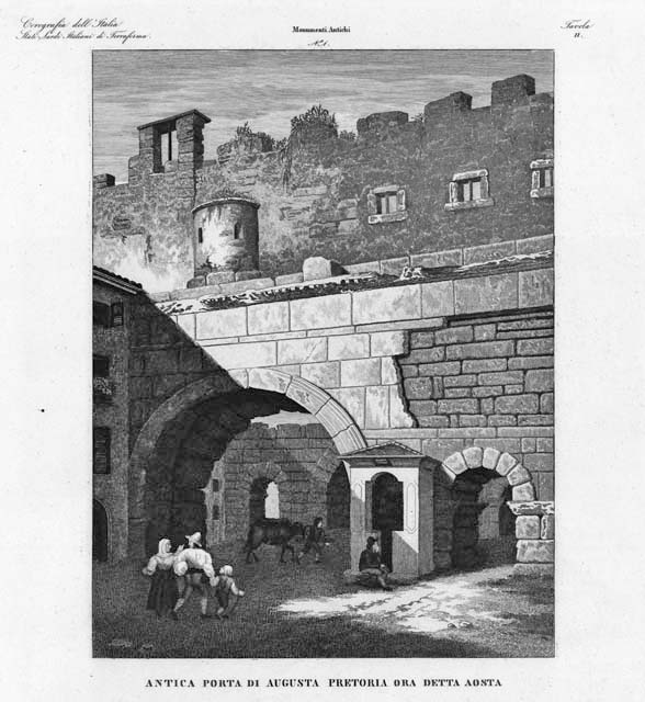 Antica porta di Augusta Pretoria ora detta Aosta