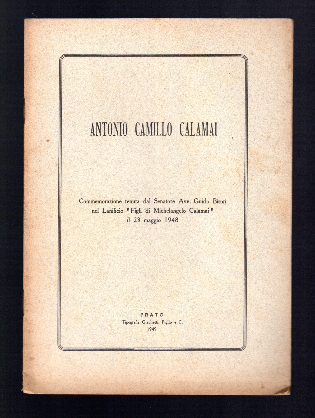 Antonio Camillo Calamai