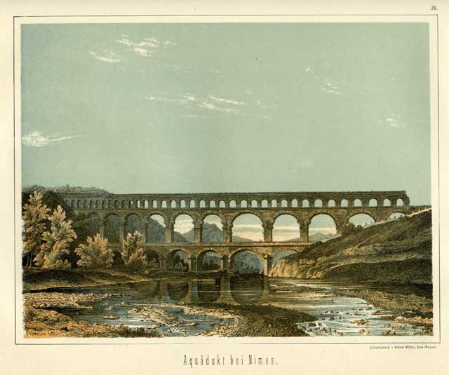 Aquadukt bei Nimes