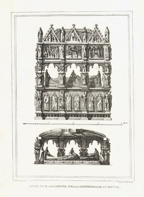 Arca di S. Agostino nella cattedrale di Pavia