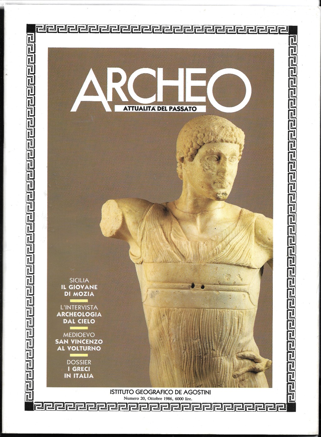 Archeo attualità del passato n.20 Ottobre 1986