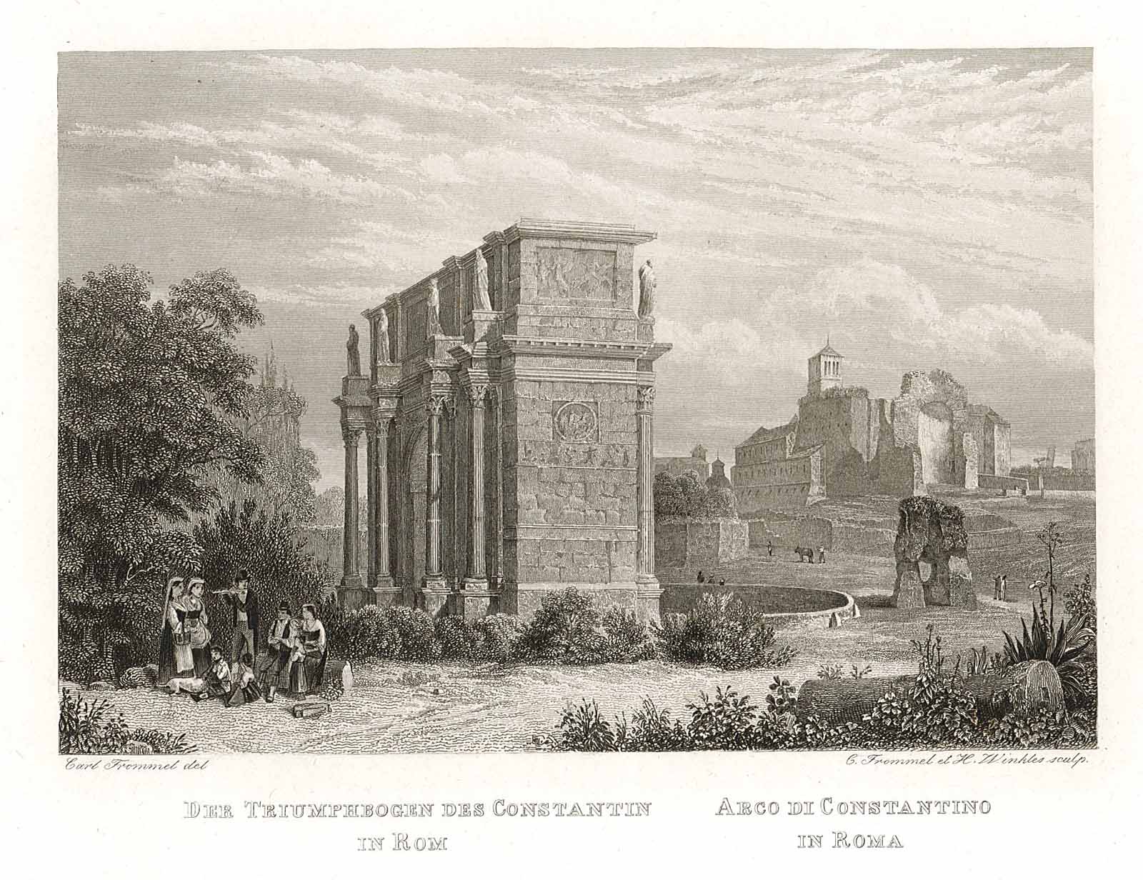 Arco di Costantino in Roma