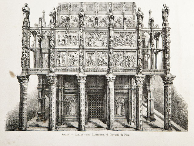 Arezzo / Altare della Cattedrale, di Giovanni da Pisa