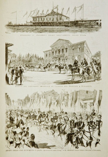 Arrivo del Czar in Rumenia: 6 giugno / Stazione di …
