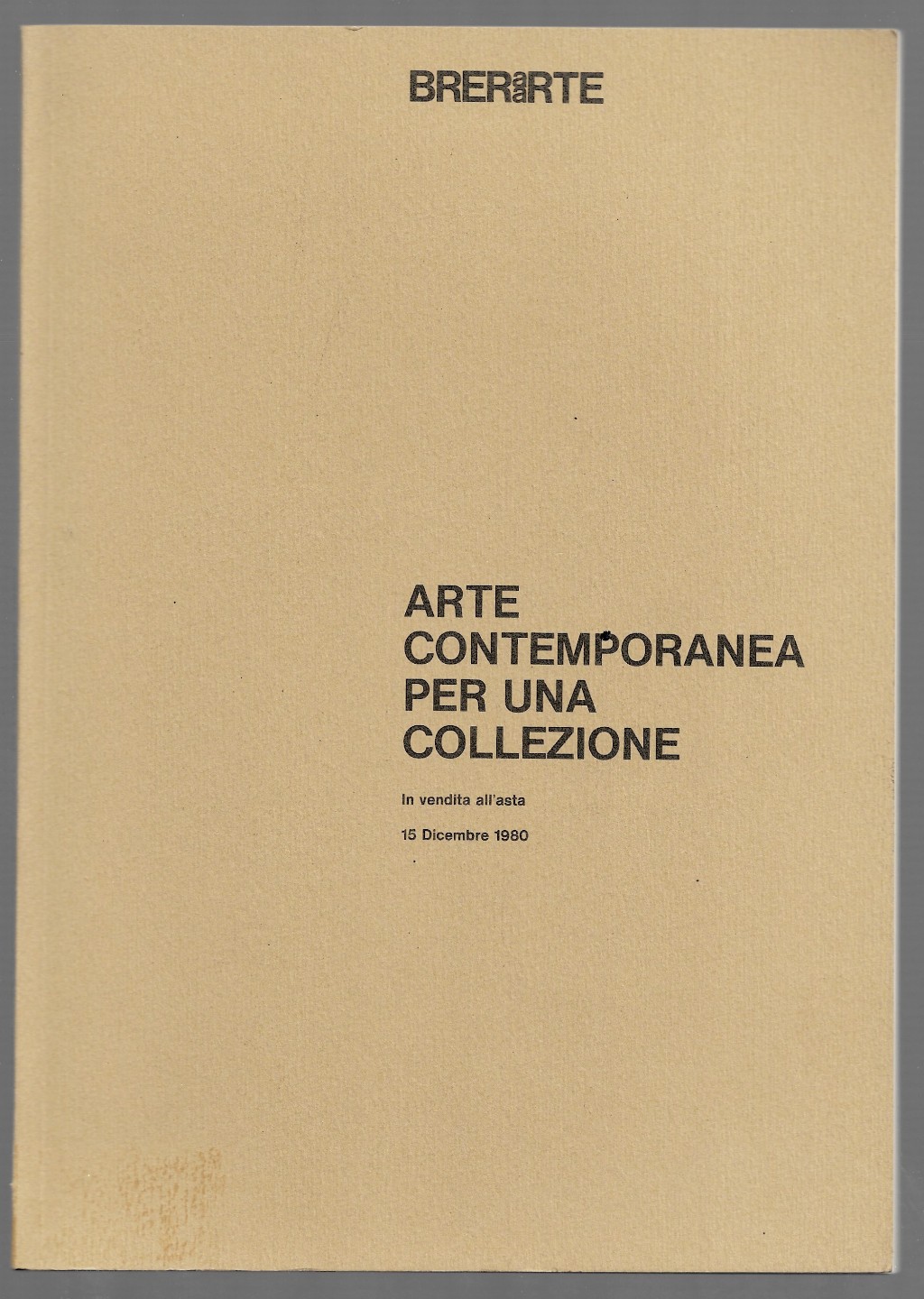 Arte contemporanea per una collezione