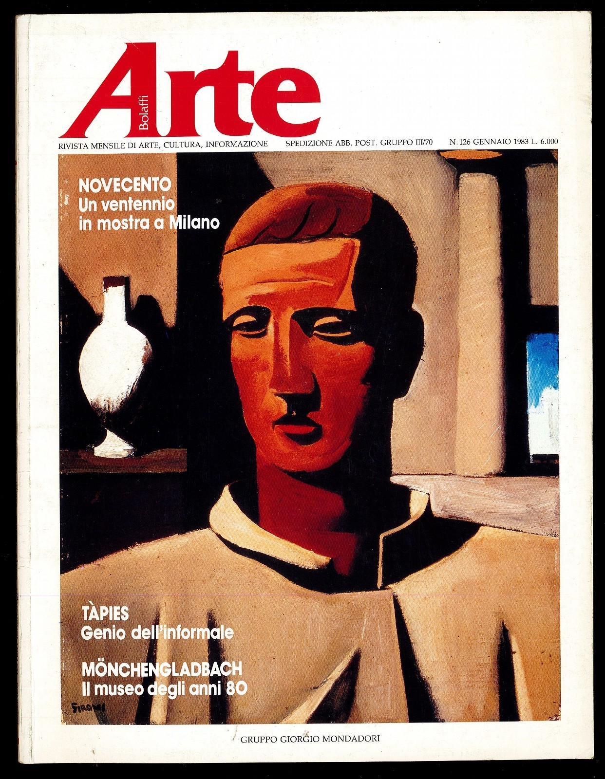 Arte Rivista mensile di Arte, Cultura, Informazione n.126 gennaio 1983