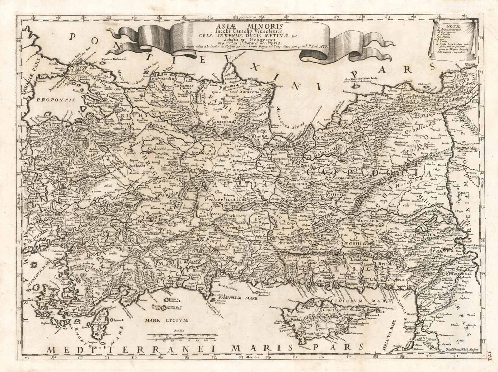 Asiae minoris Iacobi Cantellij Vineolensis.