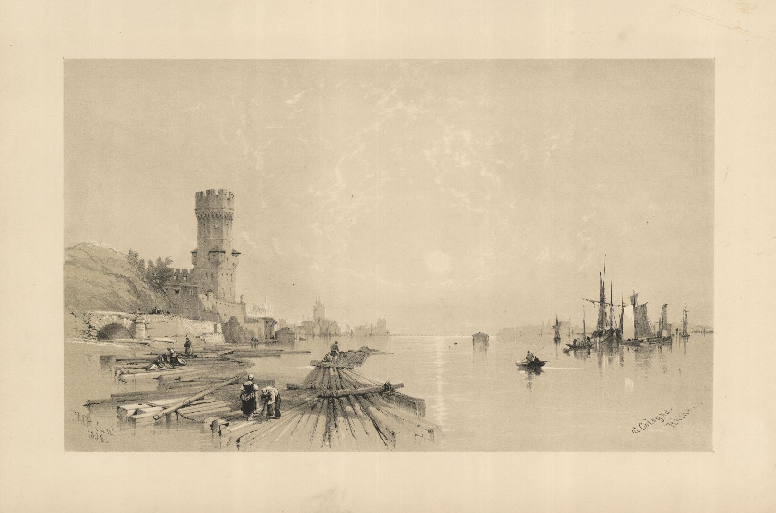 At Cologne Rhine