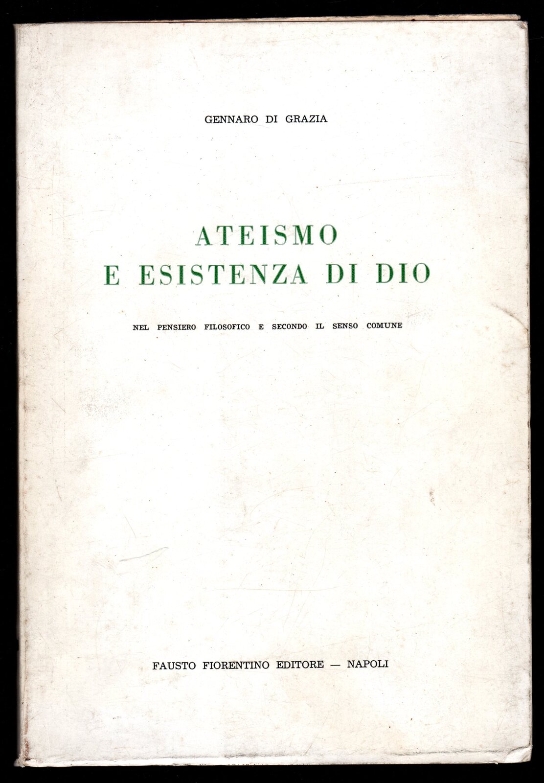 Ateismo e esistenza di Dio