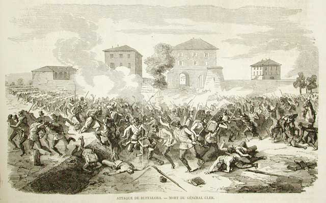 Attaque de Buffalora. - Mort du General Cler