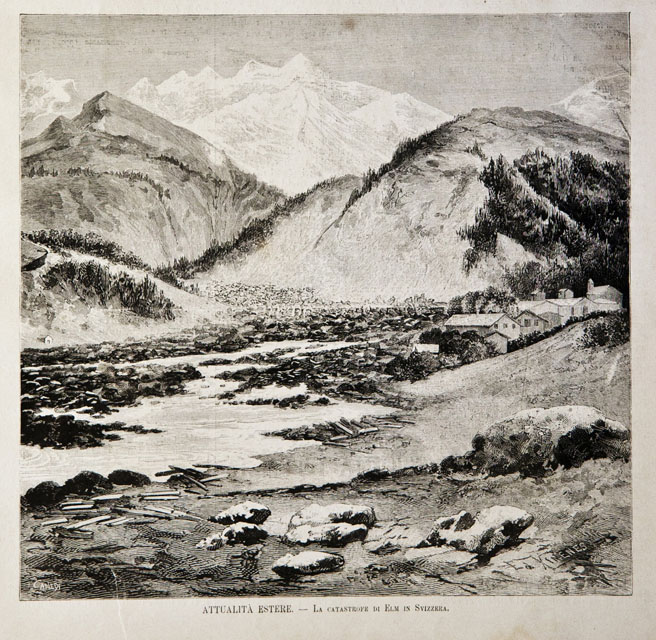 Attualità estere / La catastrofe di Elm in Svizzera