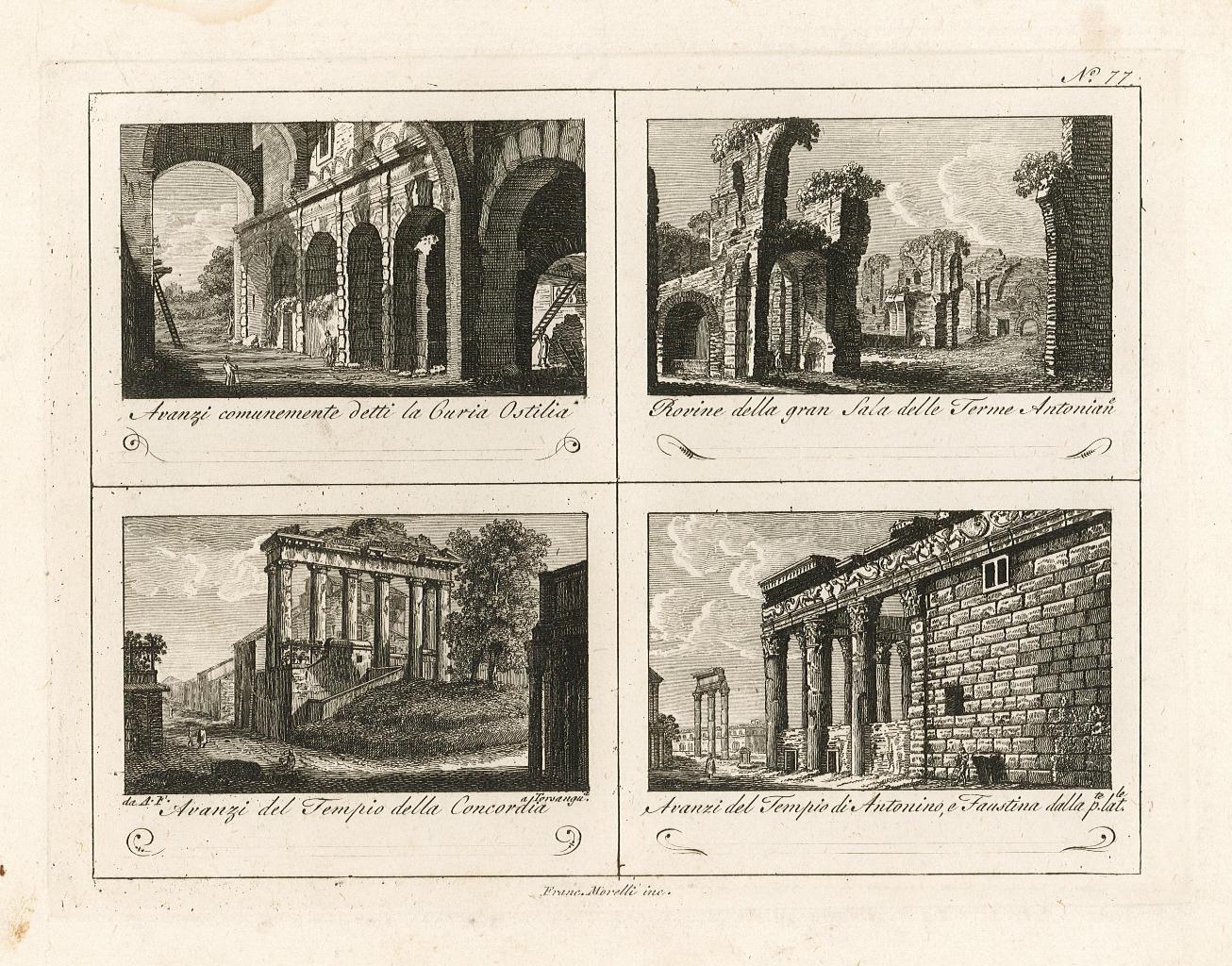 AVANZI COMUNEMENTE DETTI LA CURIA OSTILIA / ROVINE DELLA GRAN …