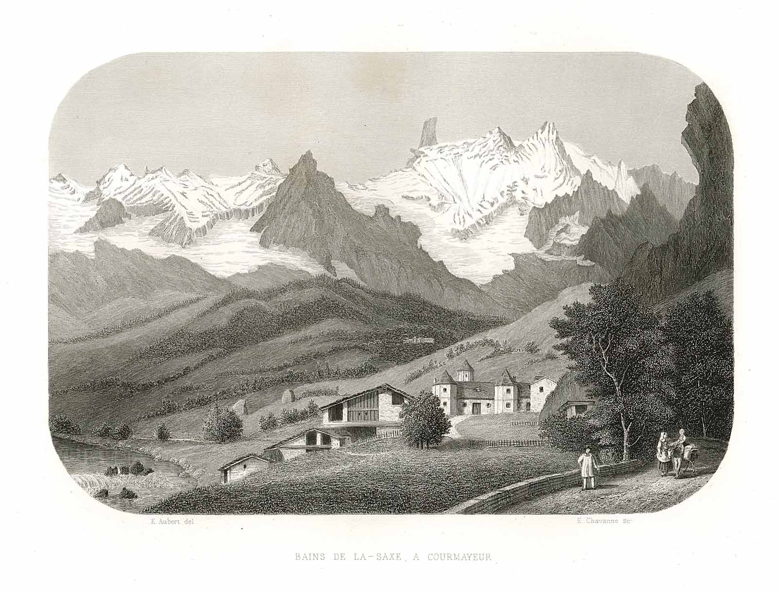 Bains de La - Saxe, a Courmayeur