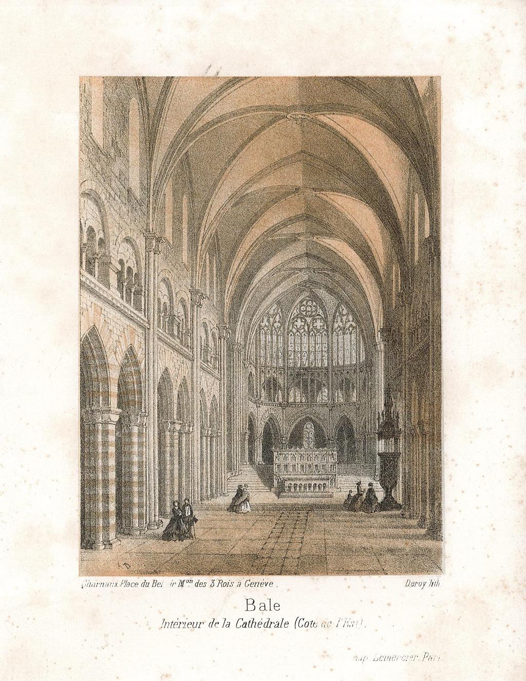 Bale Interieur de la Chathédrale (Cote de l'Est)