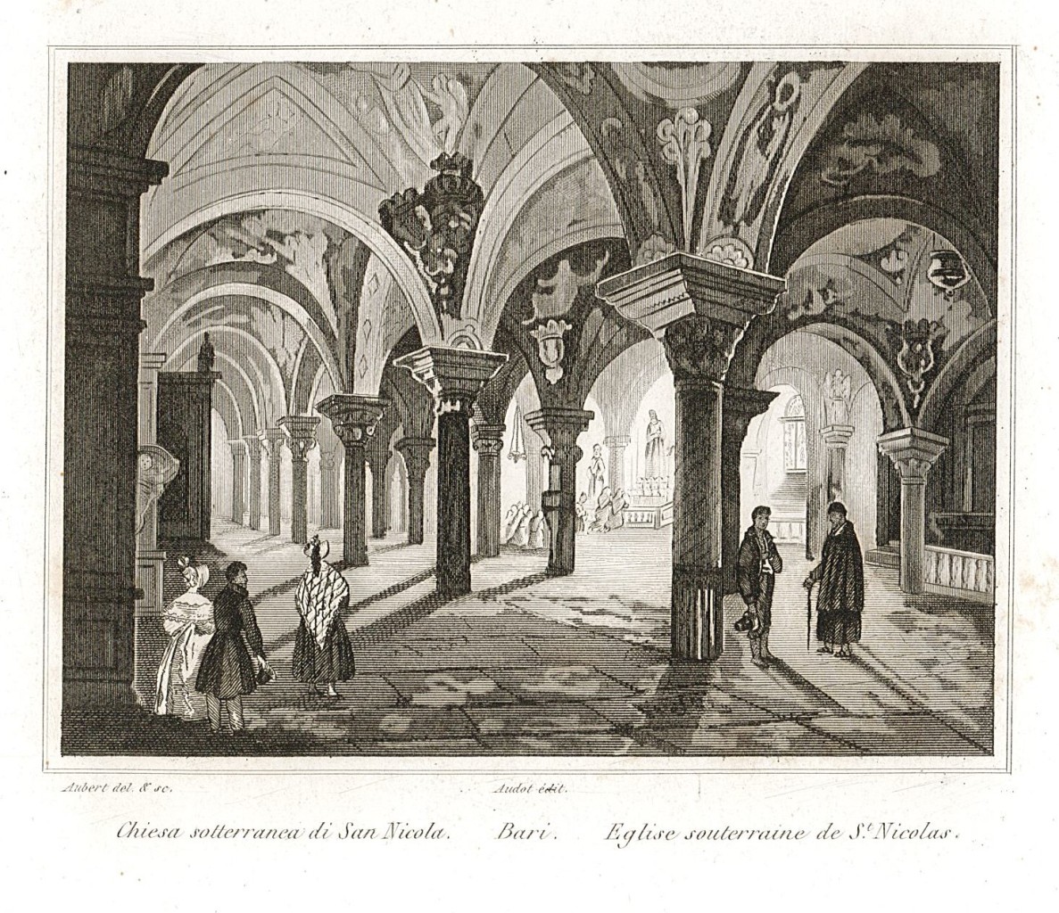 Bari. Chiesa sotterranea di San Nicola