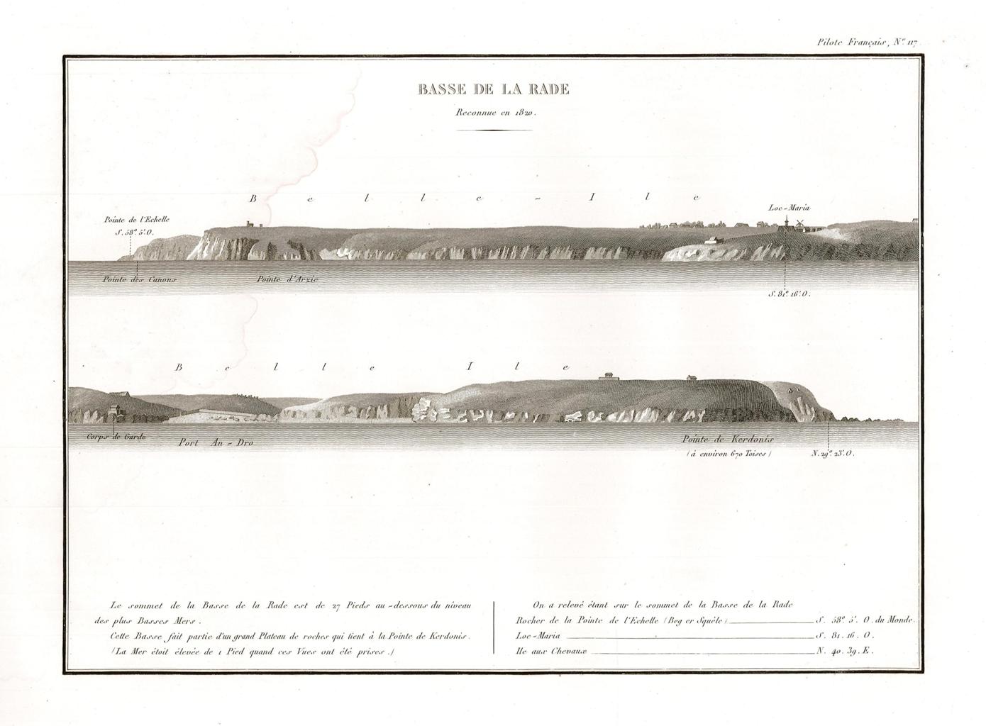Basse de la Rade - Reconnue en 1820