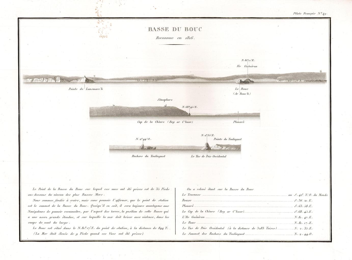 Basse du Bouc - Reconnue en 1816
