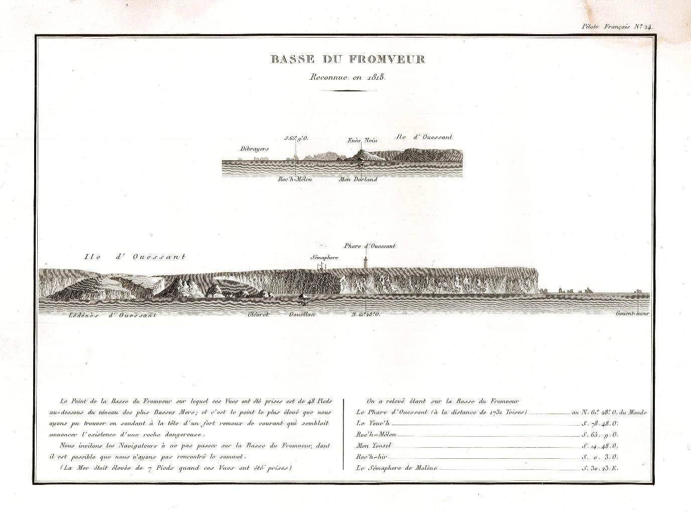 Basse du Fromveur - Reconnue en 1818