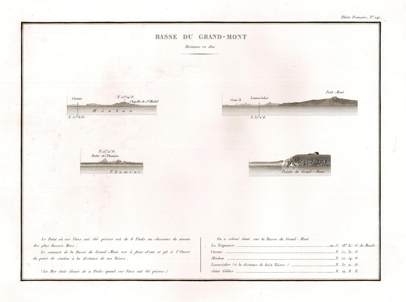 Basse du Grand-Mont - Reconnue en 1820