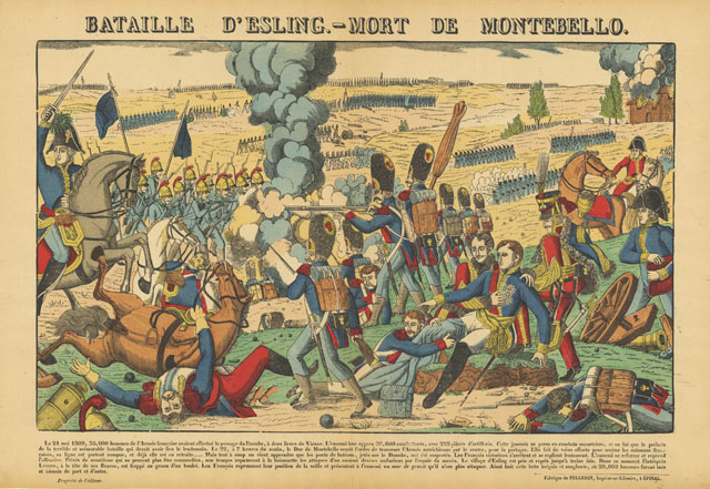 Bataille d'Esling. - Mort de Montebello