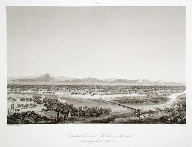 Bataille de Lodi 10 Mai 1796 ) / Passage de …