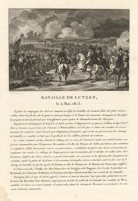 Bataille de Lutzen le 2 Mai 1813