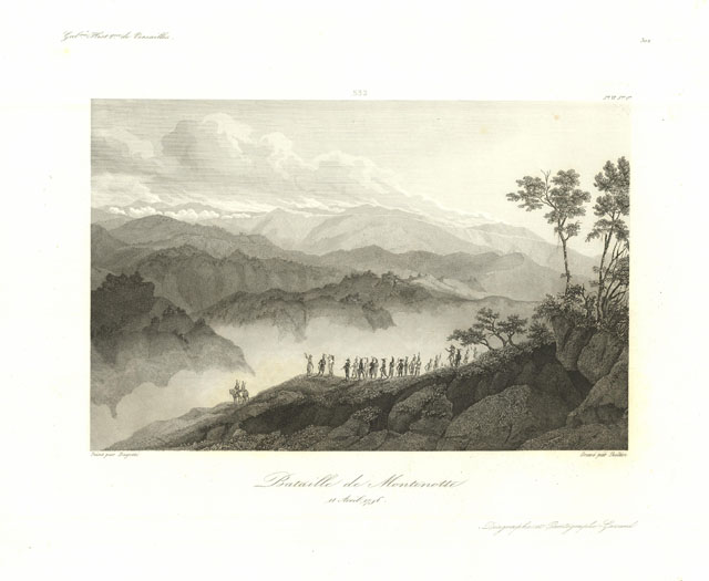 Bataille de Montenotte 11 avril 1796