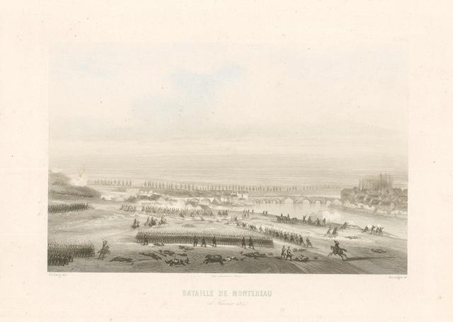 Bataille de Montereau (18 Fevrier 1814)
