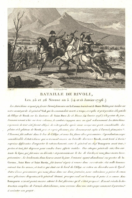 Bataille de Rivoli Les 25 et 26 Nivose an 5 …